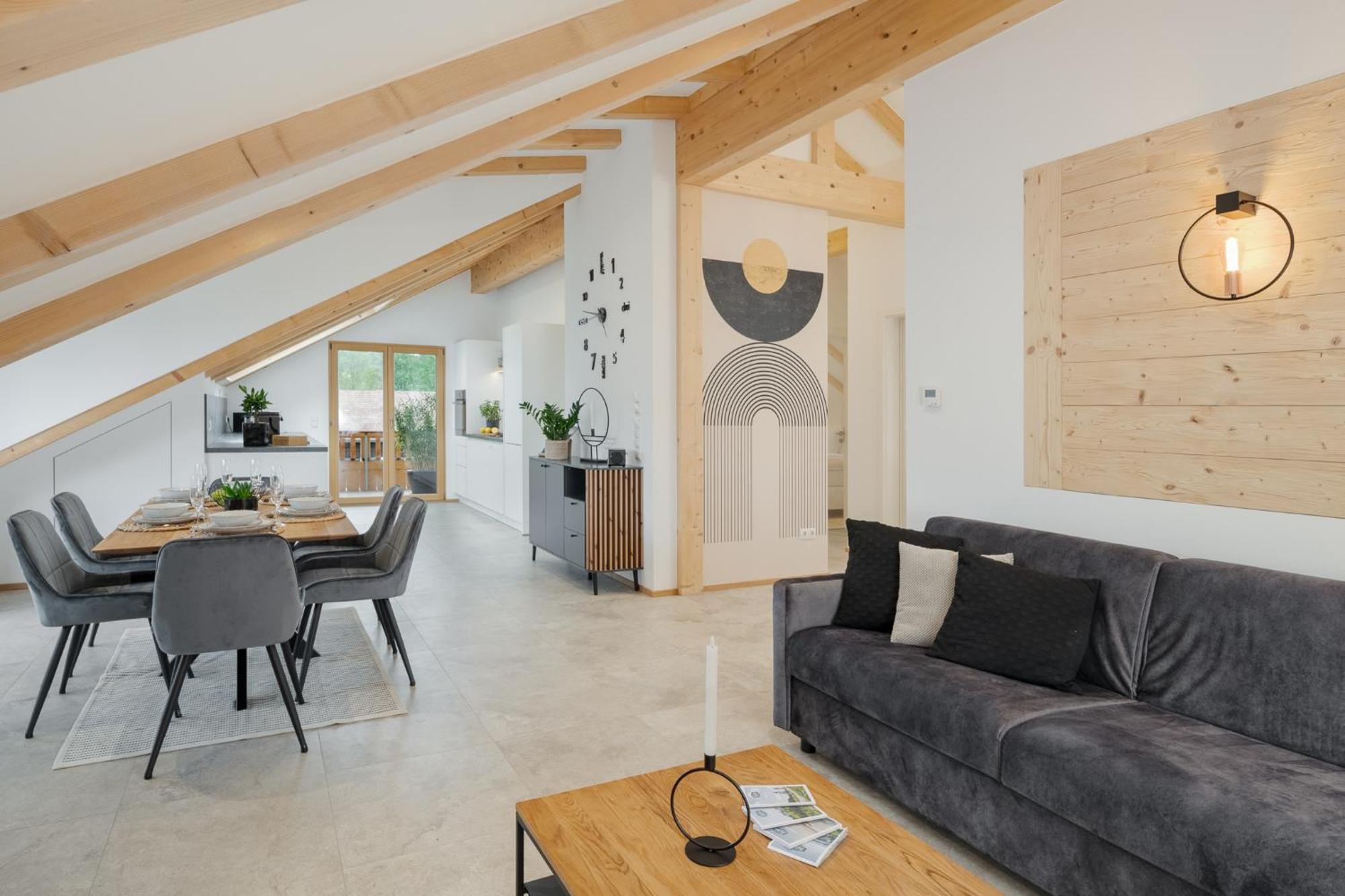 Fenjoy: Ferienapartment Mit Bergblick / Balkon / Bbq Bernau am Chiemsee Exteriér fotografie