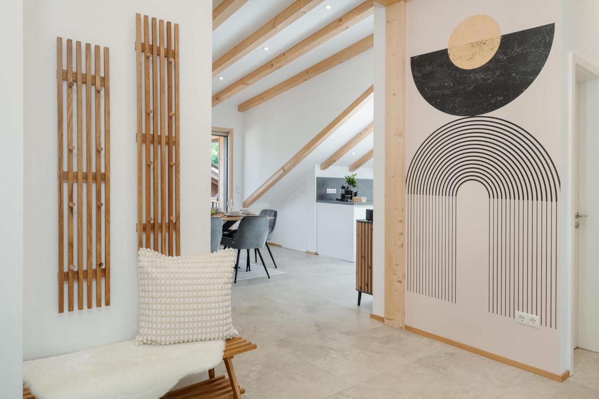 Fenjoy: Ferienapartment Mit Bergblick / Balkon / Bbq Bernau am Chiemsee Exteriér fotografie