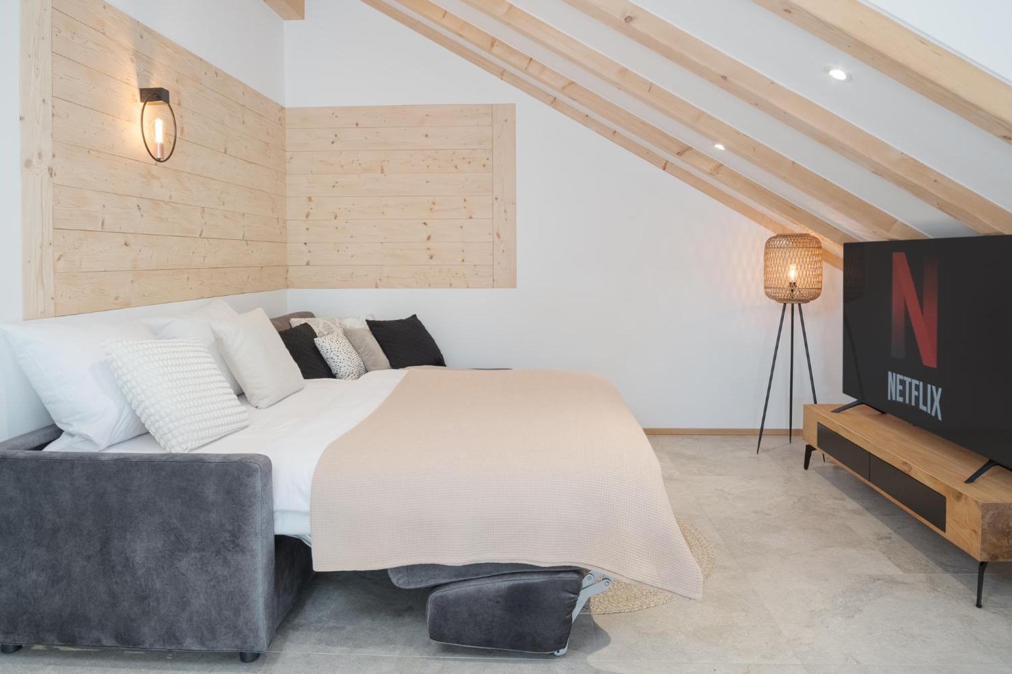 Fenjoy: Ferienapartment Mit Bergblick / Balkon / Bbq Bernau am Chiemsee Exteriér fotografie